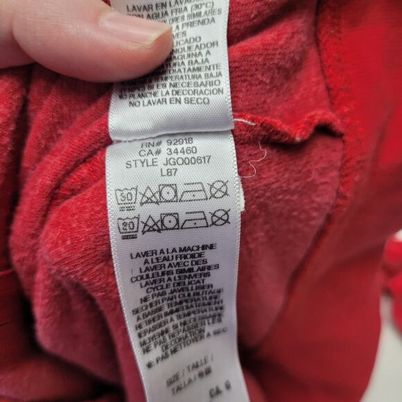 Juicy Couture red bling Shine Juicy Shine studded red velour track jacket - Picture 10 of 11